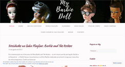 Desktop Screenshot of mybarbiedoll.com.br